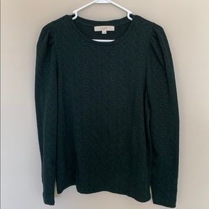 LOFT Puff-Sleeve Top